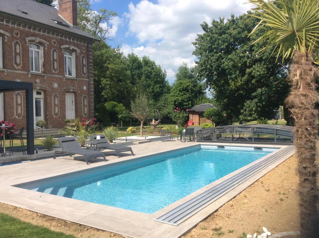 Mesnil-Saint-Nicaise L'Hostellerie Du Chateau المظهر الخارجي الصورة